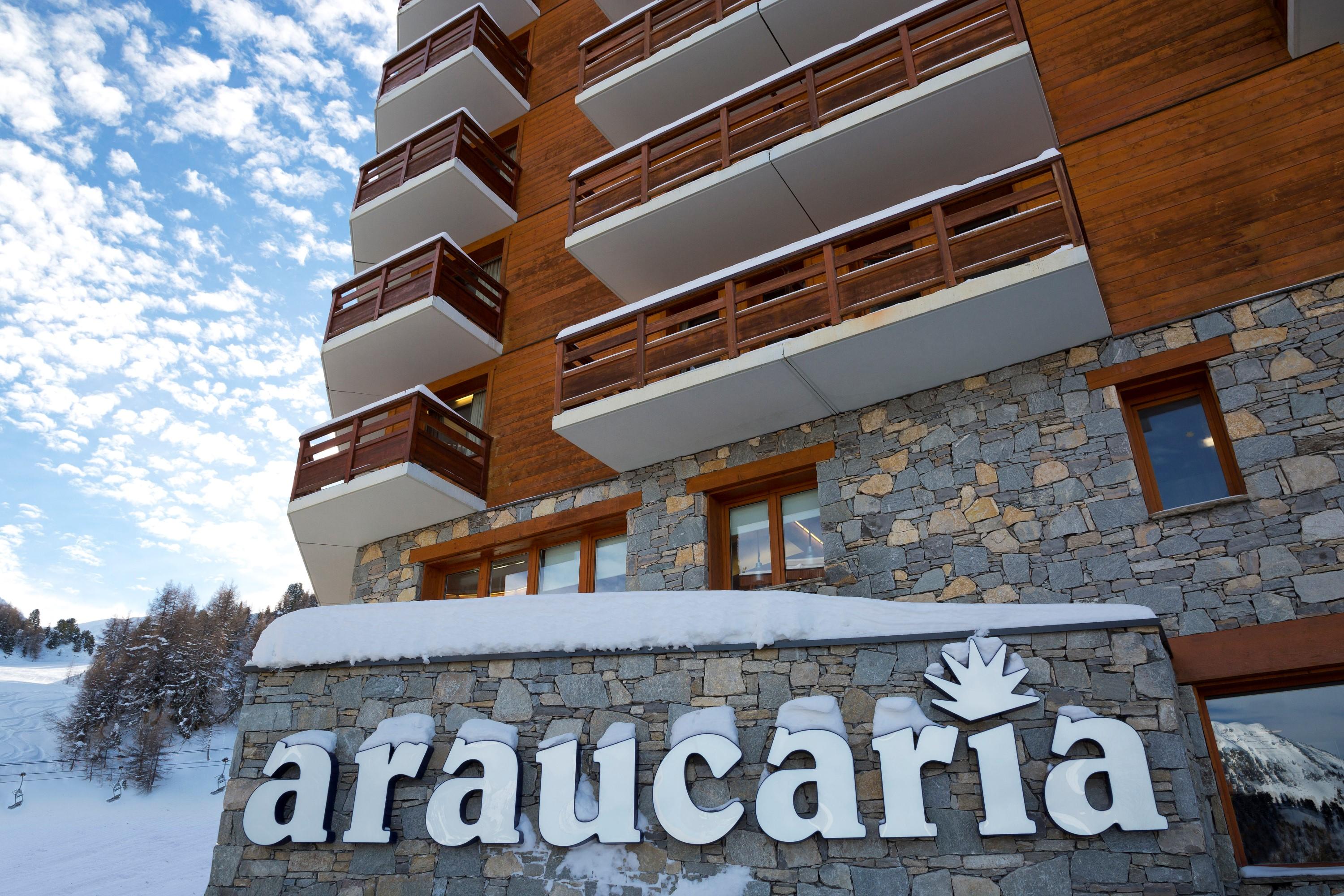 Araucaria Hotel & Spa La Plagne Esterno foto